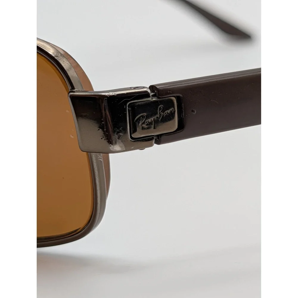 Ray-Ban RB 3273 012 Sunglasses Gunmetal Brown Frames Italy 57-17 RX Lenses